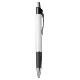 Minimalistischer Vollfarbstift - Weiß Kugelschreiber