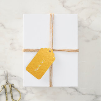Minimalistischer Vollständig Echter Goldfolie Eleg Geschenkanhänger
