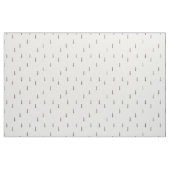 Minimalistischer Wald auf Weiß Stoff (Fat Quarter (45,7 x 55,9 cm))