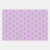 Minimalistischer Weihnachtsbaum Geschenkpapier Set (Vorderseite 3)