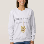 Minimalistischer Weihnachtsbaum in Linienkunst | K Sweatshirt (Vorderseite)