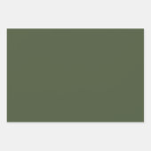 Minimalistischer Weihnachtsbaum mit sanften Lichte Geschenkpapier Set (Vorderseite 2)