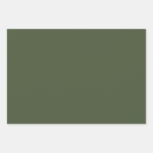 Minimalistischer Weihnachtsbaum mit sanften Lichte Geschenkpapier Set (Vorderseite 2)