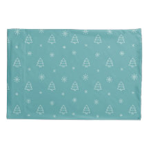 Minimalistischer Weihnachtsbaum und Schneeflockenm