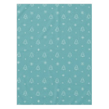 Minimalistischer Weihnachtsbaum und Schneeflockenm