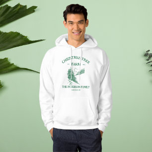 Minimalistischer Weihnachtsfeiertag Hoodie