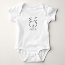 Minimalistischer Weihnachtsmann