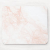 Minimalistischer weißer Marmor Mousepad (Vorne)