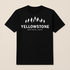 Minimalistischer Yellowstone-T - Shirt