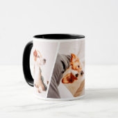 Minimalistisches 1 oder 3 Tierbild Erinnerungsande Tasse (Vorderseite Links)