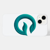 Minimalistisches abstraktes Buchstabe G iPhone 14 Case-Mate iPhone Hülle (Rückseite (Horizontal))