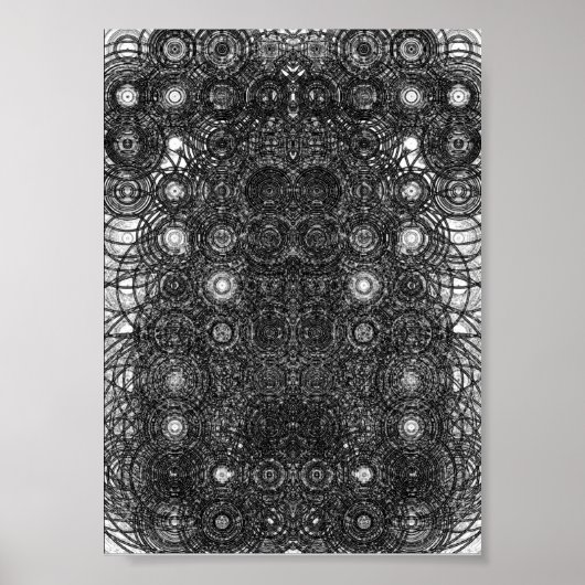 Minimalistisches abstraktes Design Poster (Vorne)