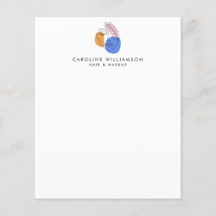 Minimalistisches Abstraktes Face Line Art Business
