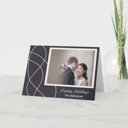 Minimalistisches Abstraktes Foto Hintergrund Perso Karte (Vorderseite)