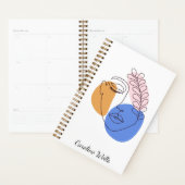 Minimalistisches Abstraktes Fronttopportrait Custo Planer (Anzeige)