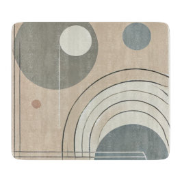 Minimalistisches Abstraktes Zuschneideboard Schneidebrett