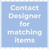 Minimalistisches Arch Blue White Stripes Coasteme Dankeskarte