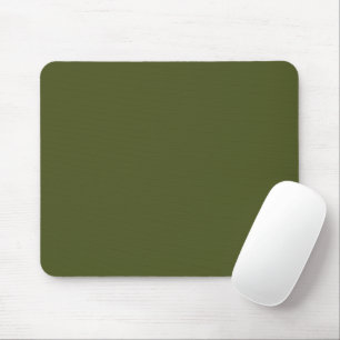 Minimalistisches Armee-Grün-Mauspad mit elegantem Mousepad