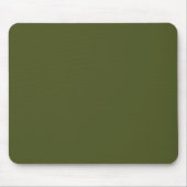 Minimalistisches Armee-Grün-Mauspad mit elegantem  Mousepad (Vorne)