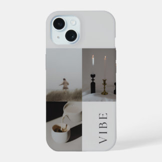 Minimalistisches ästhetisches Vibe-Handyhülle iPhone 15 Hülle