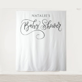 Minimalistisches Baby Duschbad Foto Prop Hintergru Wandteppich