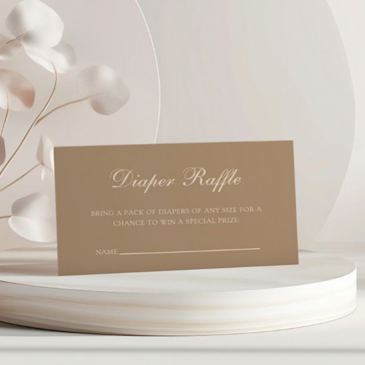 Minimalistisches Babyfuttergeschlecht offenbart Wi Begleitkarte