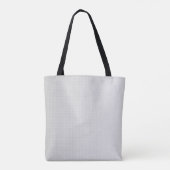 Minimalistisches Back-to-School-Aesthetic Tasche (Rückseite)