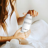 Minimalistisches Bath Soak Label-Set Lebensmitteletikett