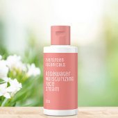 Minimalistisches Beauty-Label - staubige Rose