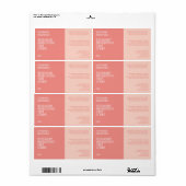 Minimalistisches Beauty-Label - staubige Rose (Vorne)