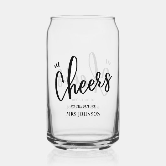 Minimalistisches Beifall für das künftige MRS-Brau Dosenglas (Rückseite)