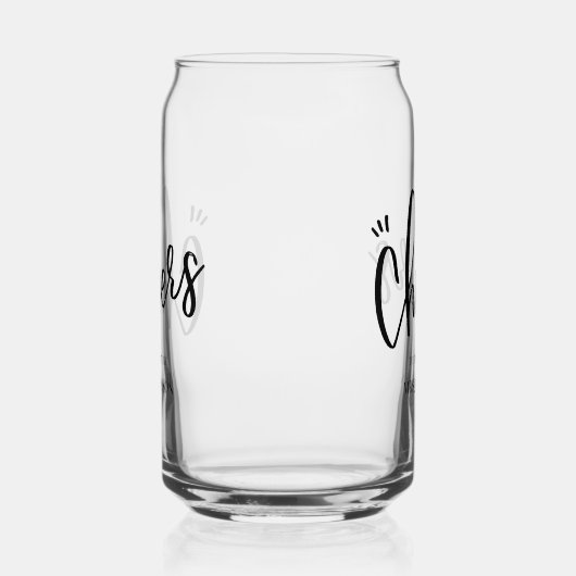 Minimalistisches Beifall für das künftige MRS-Brau Dosenglas (Rechts)