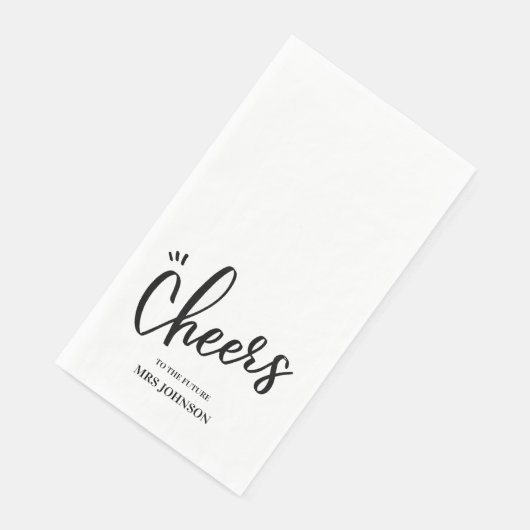 Minimalistisches Beifall für das künftige MRS-Brau Serviette (Ecke)