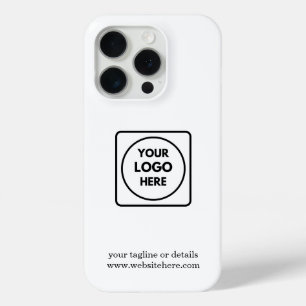 Minimalistisches benutzerdefiniertes Geschäftslogo Case-Mate iPhone Hülle