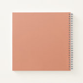 Minimalistisches Beruflich Makeup Artist Business Notizblock (Rückseite)