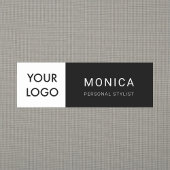 Minimalistisches Berufliches Logo Namensschild