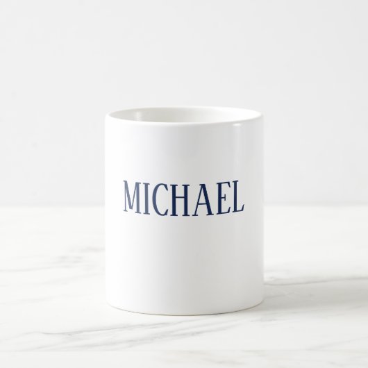 Minimalistisches Berufliches Modernes Elegantes Kaffeetasse (Mittel)