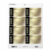 Minimalistisches berufliches Schwarzhaar (Vorne)