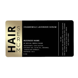 Minimalistisches berufliches Schwarzhaar