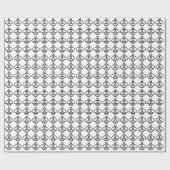 Minimalistisches Bienenstockmuster Geschenkpapier (Flach)