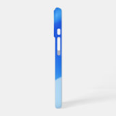Minimalistisches blaues Gradient-iPhone-16-Case iPhone 16 Hülle (Linke Seite)