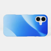 Minimalistisches blaues Gradient-iPhone-16-Case iPhone 16 Hülle (Rückseite (Horizontal))