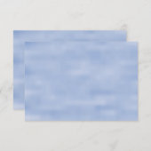 Minimalistisches blaues Himmel abstraktes Muster n Dankeskarte (Vorne/Hinten)