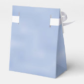 Minimalistisches blaues Himmel abstraktes Muster n Geschenkschachtel (Rückseite)