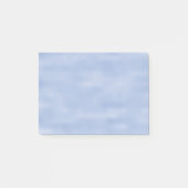 Minimalistisches blaues Himmel abstraktes Muster n Post-it Klebezettel (Vorderseite)