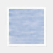 Minimalistisches blaues Himmel abstraktes Muster n Serviette (Vorderseite)