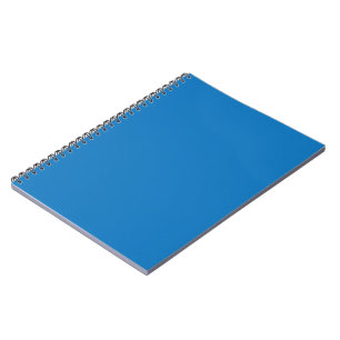 Minimalistisches blaues Notizbuch stilvolles Arbei Notizblock