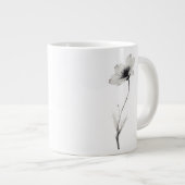 Minimalistisches Blossom Jumbo-Tasse (Vorderseite Rechts)