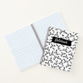 Minimalistisches Blumengestein Notizblock (Innenseite)