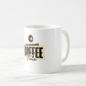 Minimalistisches Blumenmuster Keramikbecher - Salb Kaffeetasse (VorderseiteRechts)